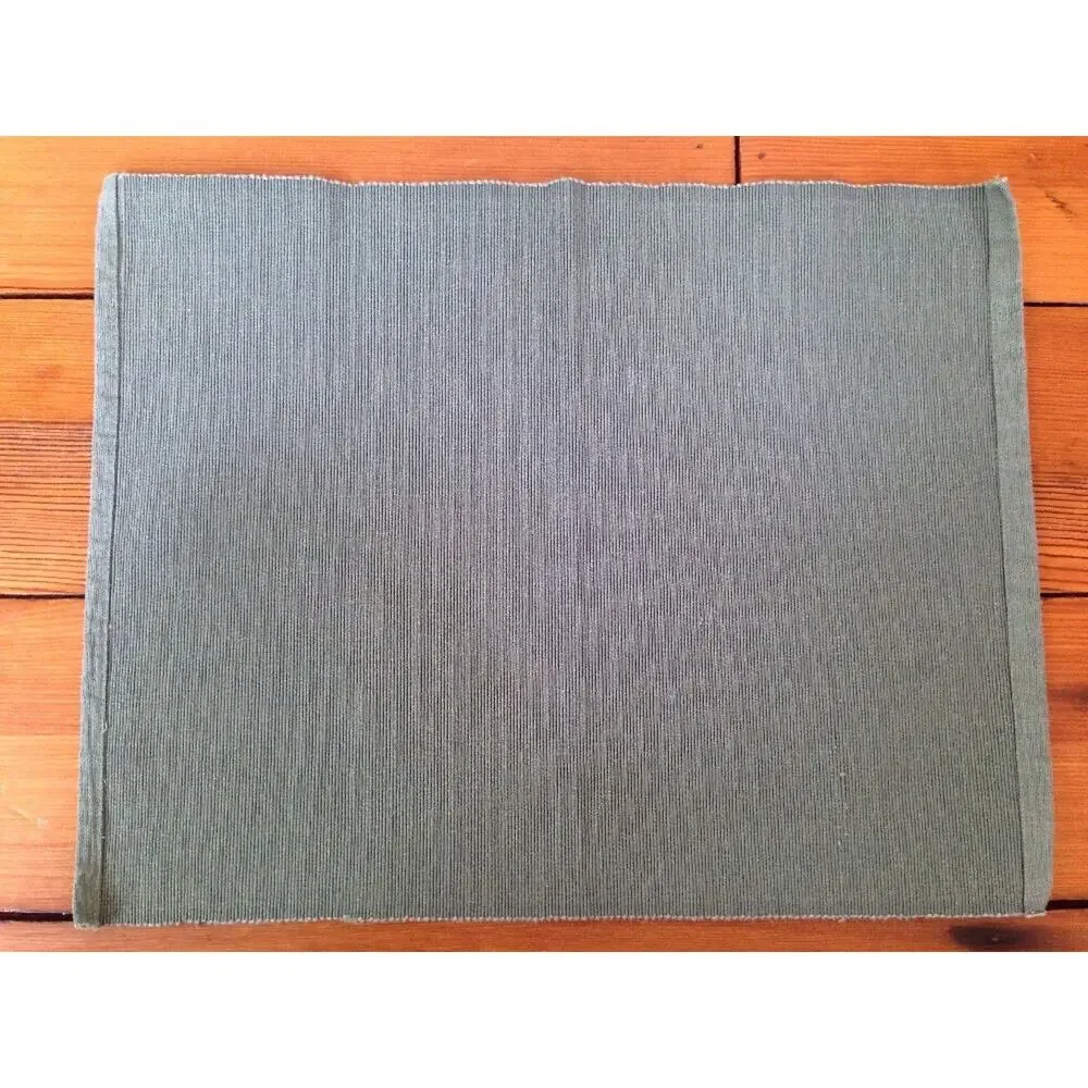IKEA Set of 3 Marit Teal Green Cotton Polyester Blend Table Linen Placemat